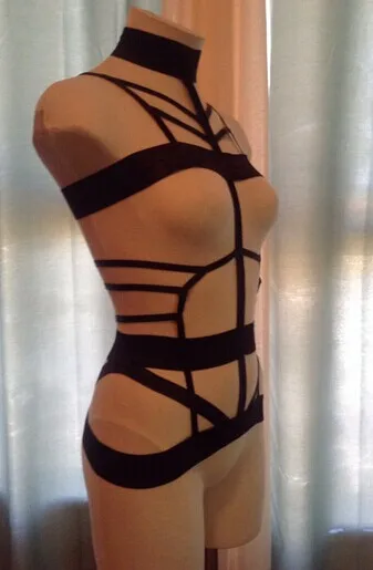 Новинка 2017 живой мертвец скелет бюст бандаж костюм сексуальный Хэллоуин клетка