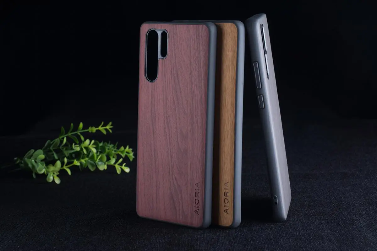 Чехол с деревянным узором для huawei Honor P30 pro, TPU+ PC+ wood, кожзам, чехлы для huawei P30 Lite
