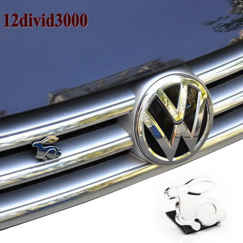 Кролик решетка эмблема значок FIT VW MK5 MK4 MK3 MK6 MK7 GOLF GTI поло JETTA CC | Автомобили и
