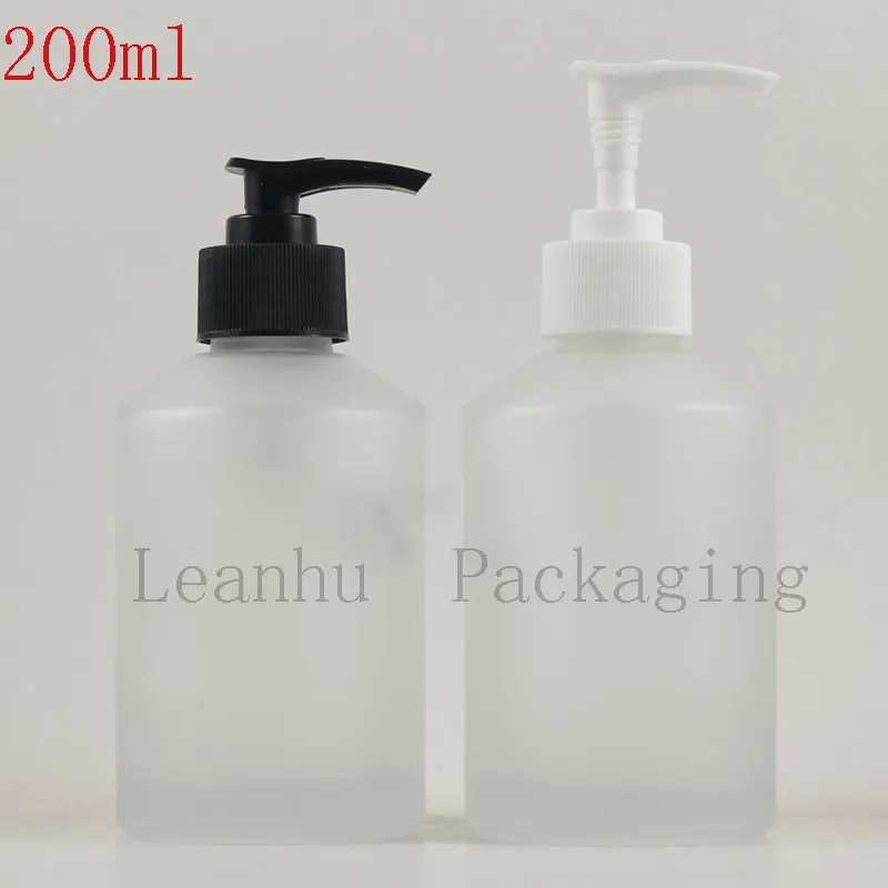 200ml  Frosted Glass Cosmetic Bottles, Pump Bottles For Shampoo, Makeup Setting Spray, Empty Cosmetic Containers, Alibaba-Express