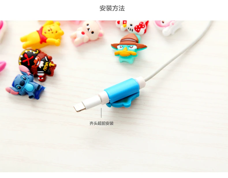 10 шт. защитный чехол для Apple Iphone 5 6 6s с мультяшным рисунком|earphone cable winder|cable windercable