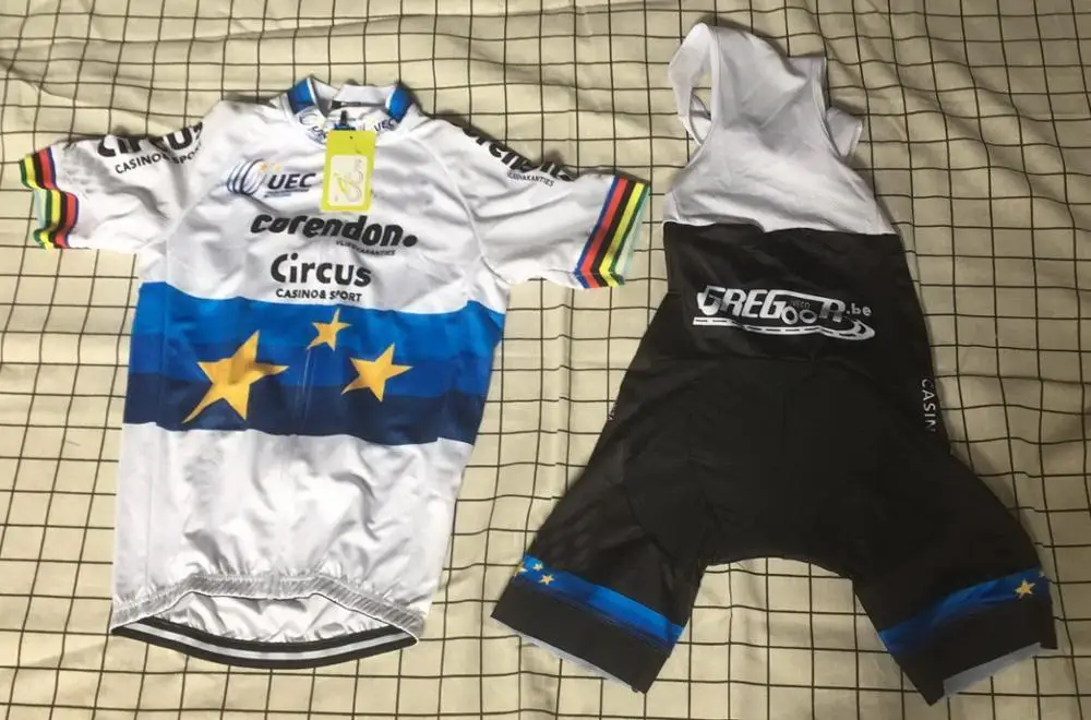 2019 г. CORENDON цирковая команда чемпионов ЕС Джерси с короткими рукавами для