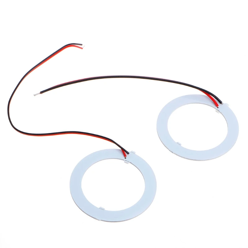 2020 Новый 2 шт авто мотоцикл 15 SMD LED Ангельские Глазки кольцо свет белый 60