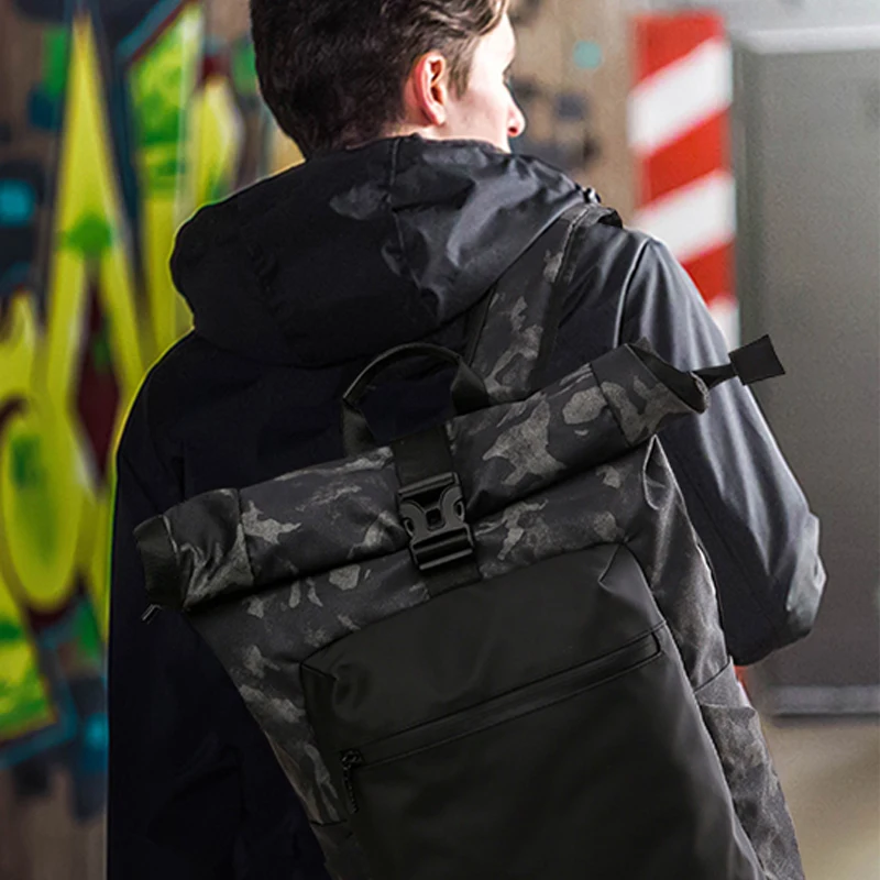 VENIWAY Men 15 inch Laptop Backpacks Male Waterproof Fashion School Men's Bag Camouflage | Багаж и сумки