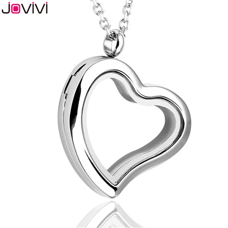 Jovivi 1 шт. 30 мм прозрачная подвеска ожерелье ювелирное изделие 24 дюймовая