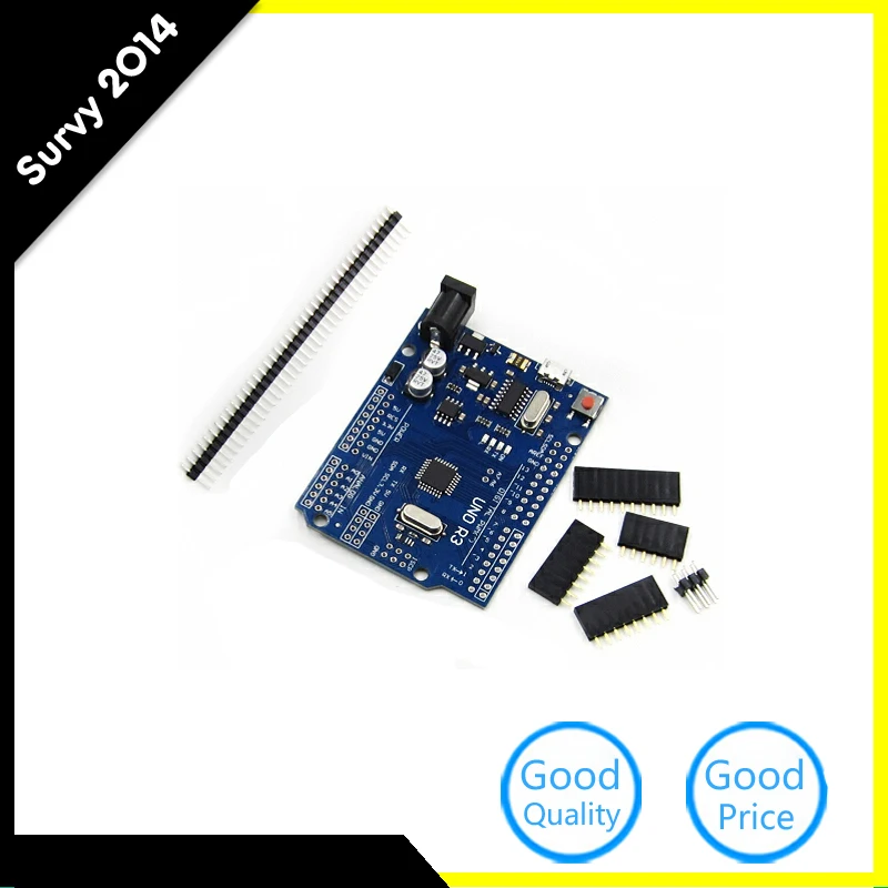 Один комплект крутая версия UNO R3 CH340G MEGA328P для Arduino ATMEGA328P AU совместимый CH340 Micro USB DIY