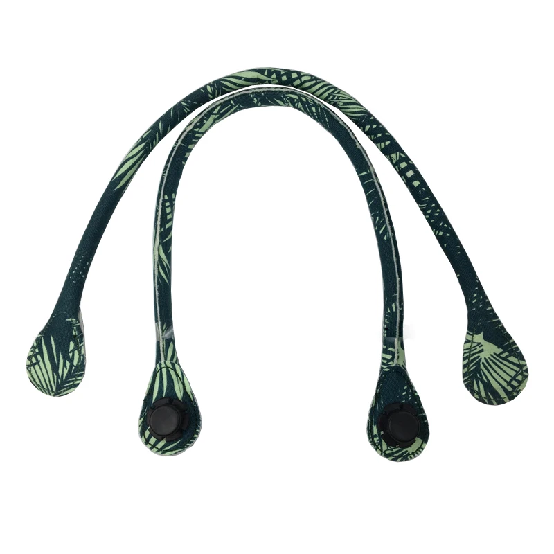 Красочные холщовые ручки для Obag Классическая мини-сумка с круглым вырезом