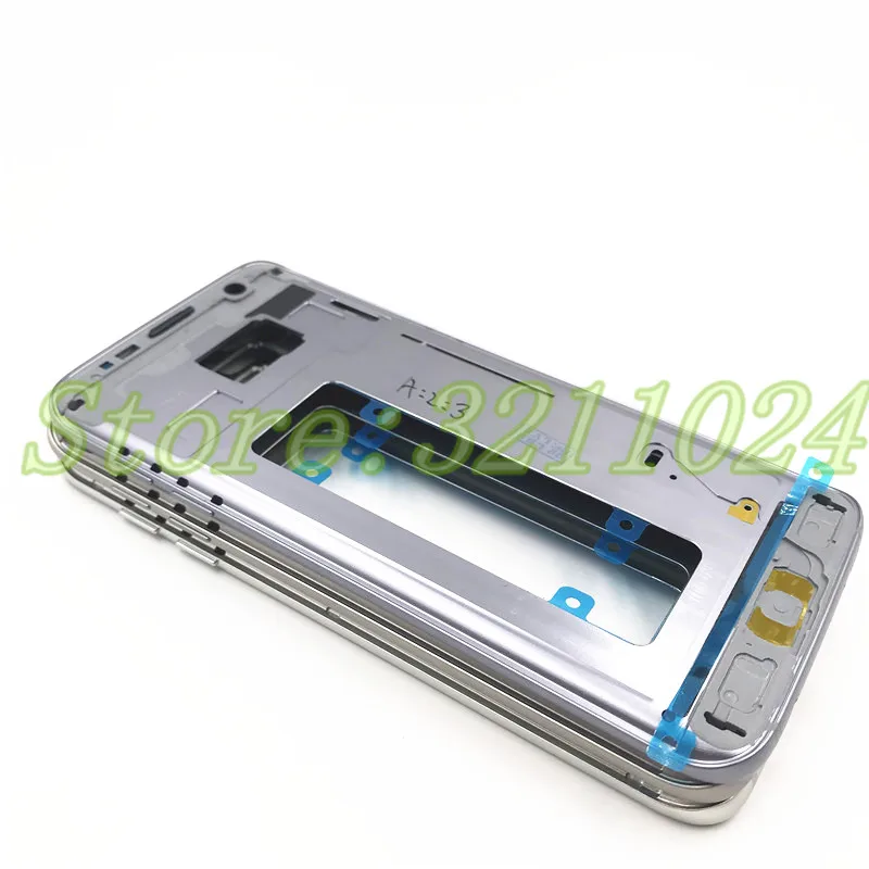 Запасные части средняя пластина рамка для Samsung Galaxy S7 G930F edge G935F передний ЖК-дисплей