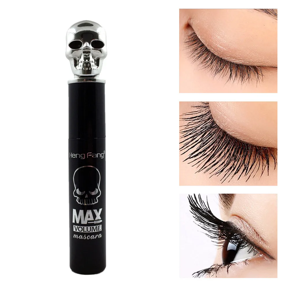 Толстый черный для наращивания ресниц Водонепроницаемый макияж глаз EyelashChiffon