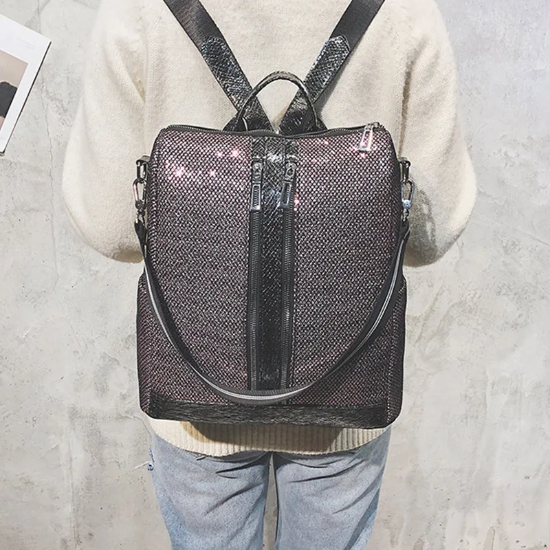 Female Travel Leather Backpack Women's Small Bag Teenagers School Bags Anti Theft Bagpack Women Casual Hiking Backpacks Woman | Багаж и