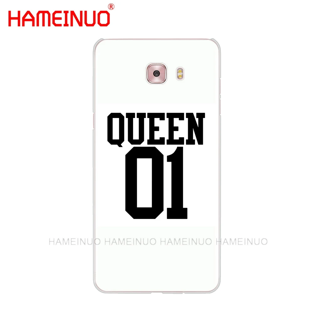 HAMEINUO Король Королева пара чехол для телефона Samsung Galaxy C5 C7 C8 C9 C10 J2 PRO 2018 | Мобильные