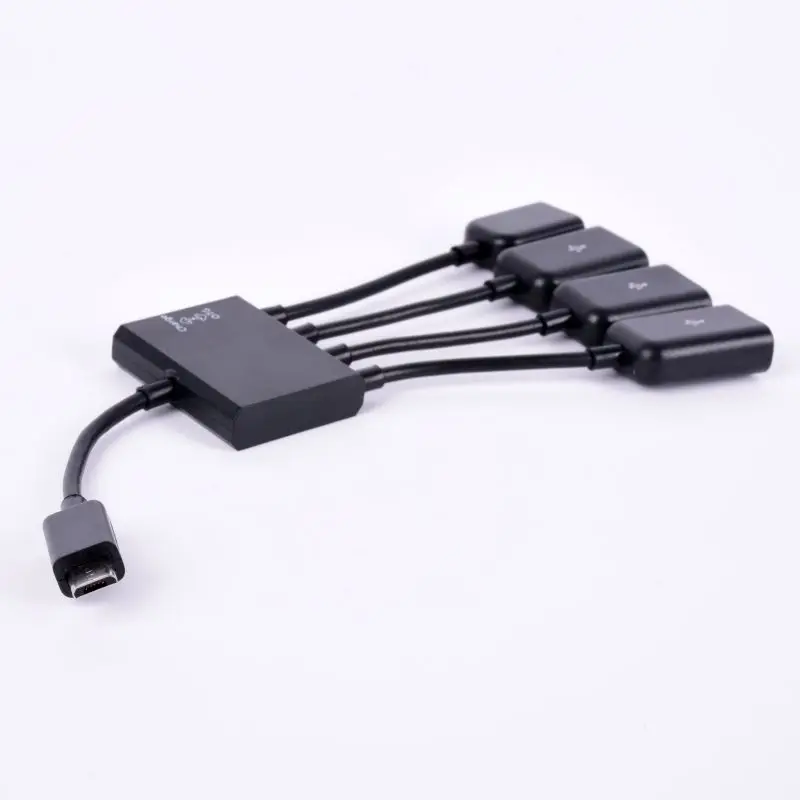 Универсальный 4 in1 Стандартный Micro USB OTG концентратор удлинитель адаптер зарядный