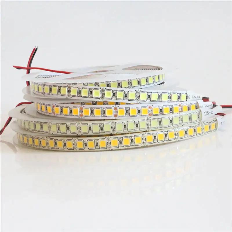 Светодиодная лента SMD 5054 12 В 5 м 300 светодиодов 600 холодный белый/теплый белый цвет