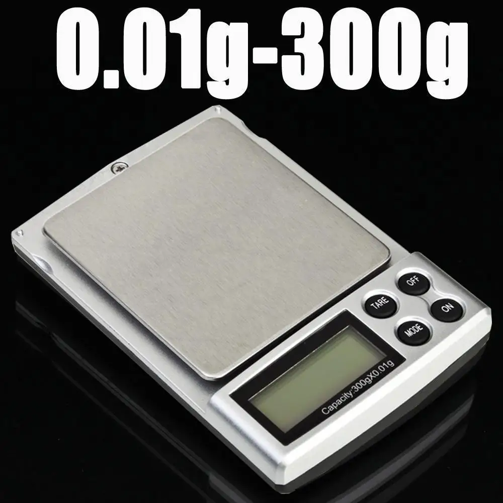 

By dhl/fedex 100pcs 300g*0.01g Mini digital Electronic Balance scal Jewelry Portable Weight Scale with retail box