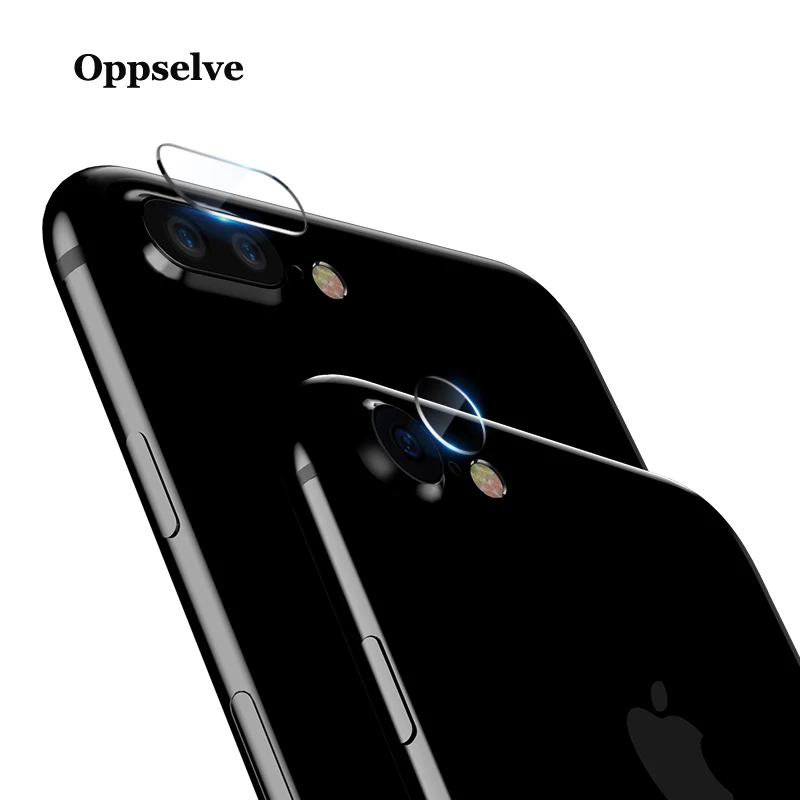 Закаленное стекло для объектива камеры iPhone 8 7 Plus прозрачная полная защита экрана