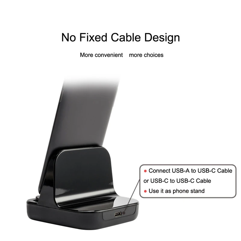 Док-станция CharmTek USB C поддержка быстрой зарядки 3A для Google Pixel XL Nexus 6P Essential Ph-1 Samsung S8 -