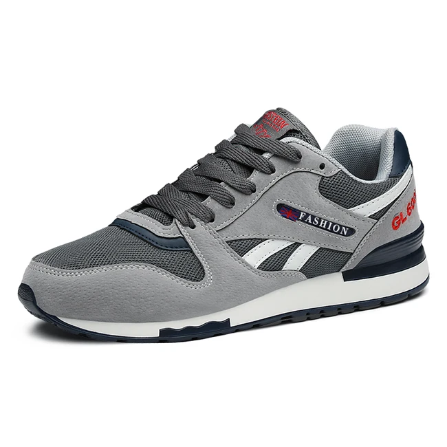 6238 Grey(Mesh) Лидер продаж; легкая обувь из сетчатого материала для мужчин; прогулочная обувь; мужские летние уличные мокасины для взрослых; мужская обувь - Цвет: 6238 Grey(Mesh)