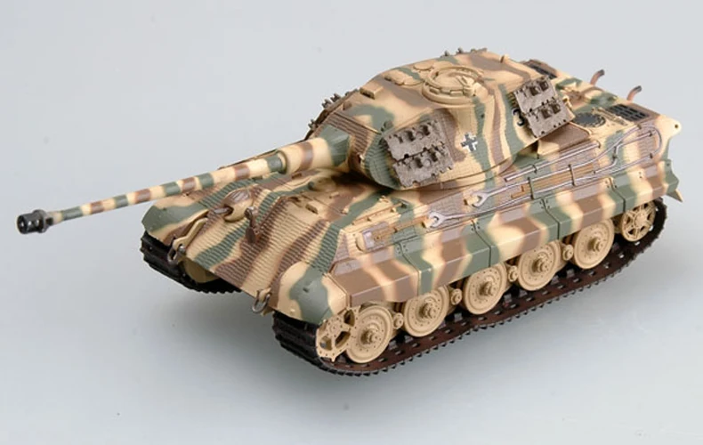 Волшебная мощность 1: 72 Масштаб Танк модель Tiger II башни schware Pz. Abt.503 #323 готовая