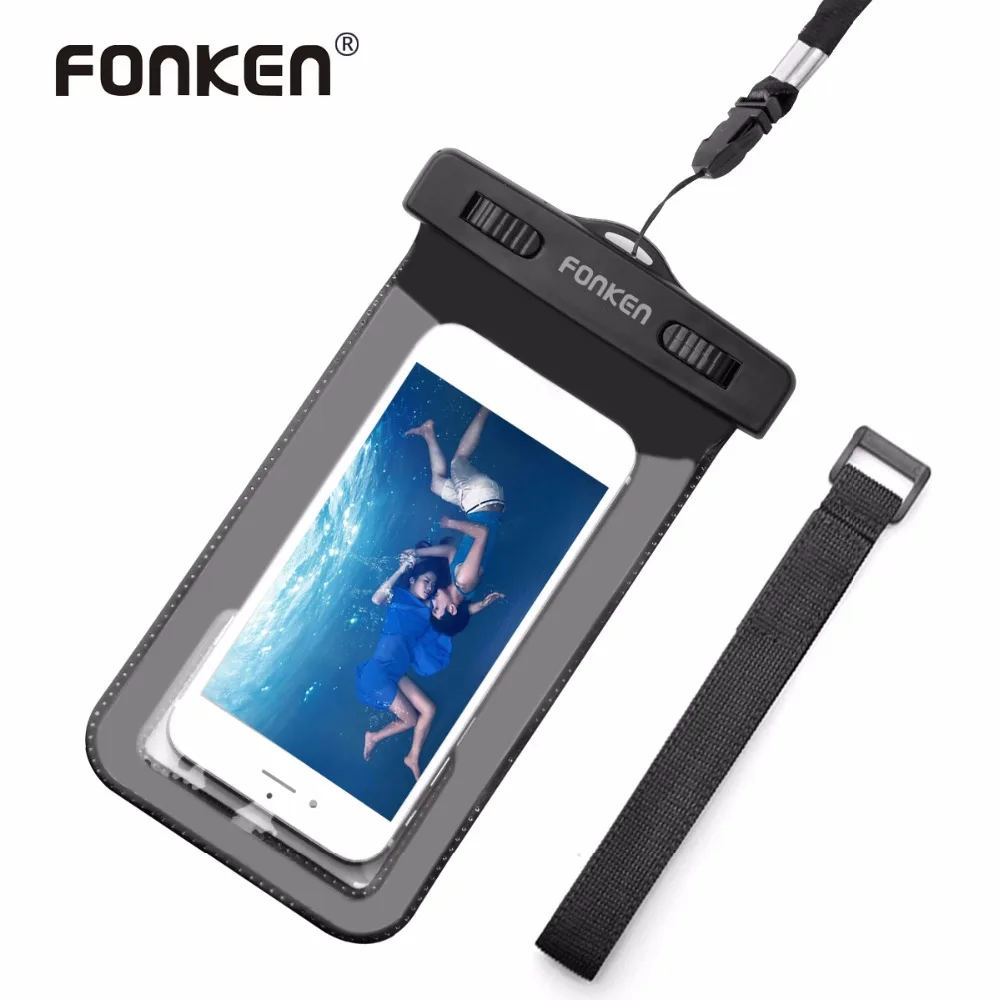 Водонепроницаемый чехол для телефона IPX8 водонепроницаемая сумка сенсорное