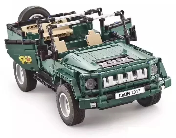 C51015 561 шт. военное оружие RC Джип Грузовик модель автомобиля строительные блоки