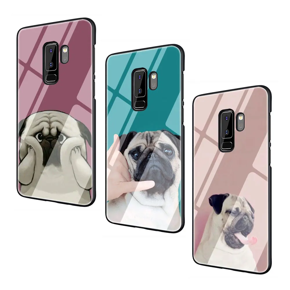 Чехол для телефона из закаленного стекла Galaxy S7 edge S8 9 10 Plus Note 8 A10 20 30 40 50 60 70 |