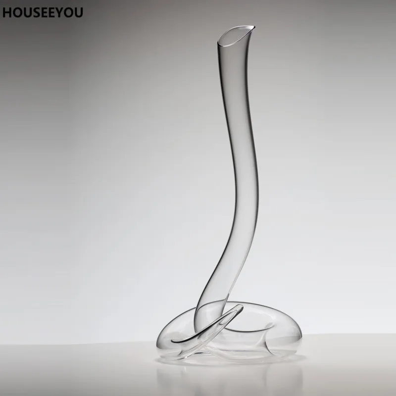 Здоровый Хрустальный графин без свинца для вина ручной работы с выдувкой