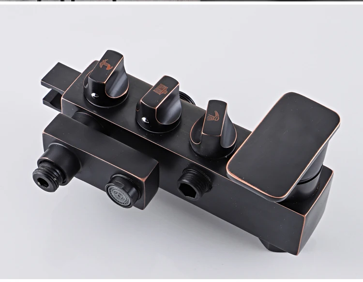 Смеситель для душа из латуни 8 дюймов с дождевой крышкой|Душевая система| |