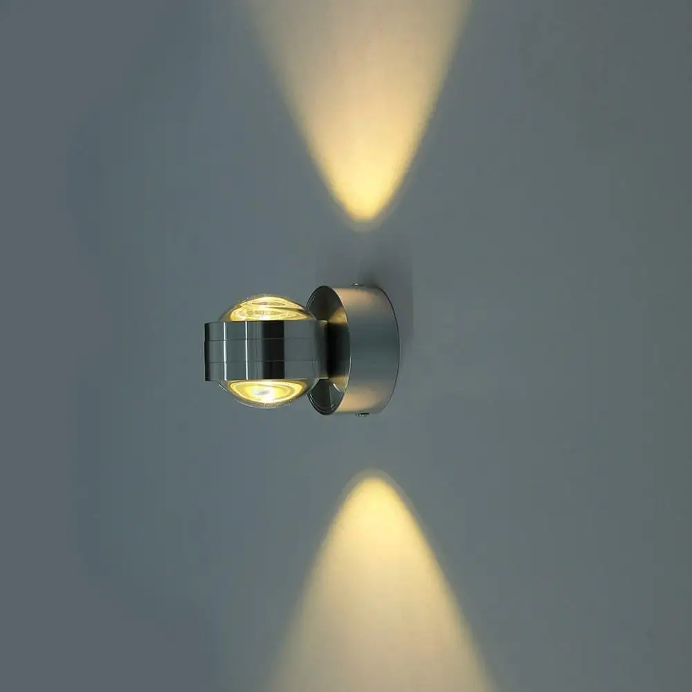 

Two-sided LED wall lamp 6W led modern indoor hotel decoration light living room bedroom bedside TV background picture lamps
