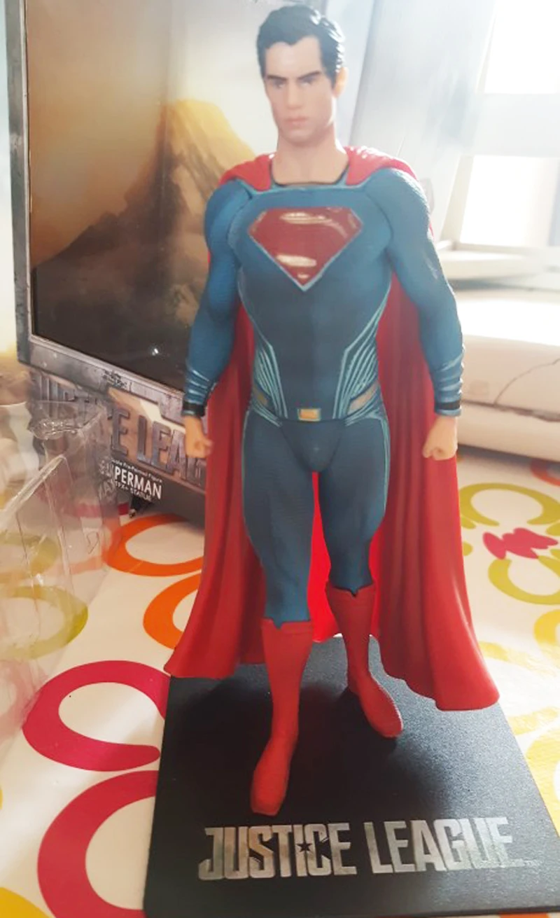 7 дюймов, 18 см, статуя ARTFX, Лига справедливости, Аквамен, киборг, Супермен, Бэтмен, чудо-женщина, вспышка, 1/10 масштаб, фигурка, игрушка, кукла