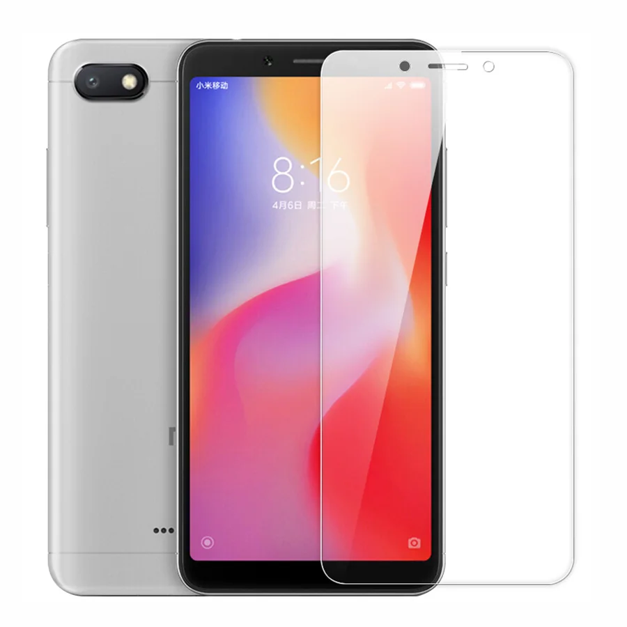 2PACK 2. 5D 9H Tempered Glass For Xiaomi Redmi 6A Screen Protector 6 Toughened Protective Film 5.45&quot Phone | Мобильные телефоны