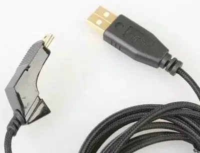 Usb кабель для мыши провод зарядки Razer Mamba 4G/3 5G edition плетеный змеиная линия|usb mouse