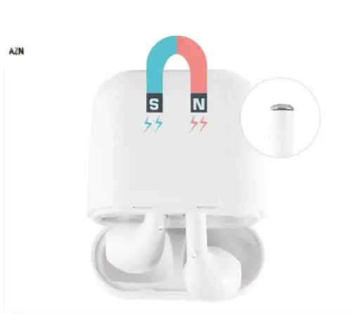 I9 TWS Bluetooth наушники стерео бас мини беспроводные Apods спортивные для телефона с HD