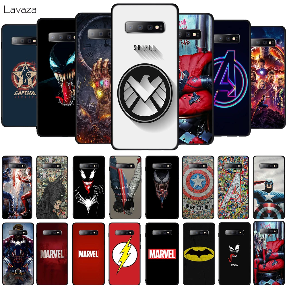 Lavaza с принтами "Marvel", "Мстители", Капитан Америка щита супергероя мягкий чехол из ТПУ с принтом "для samsung Galaxy A10 A30 A40 A50 A70 M10 M20 M30 крышка