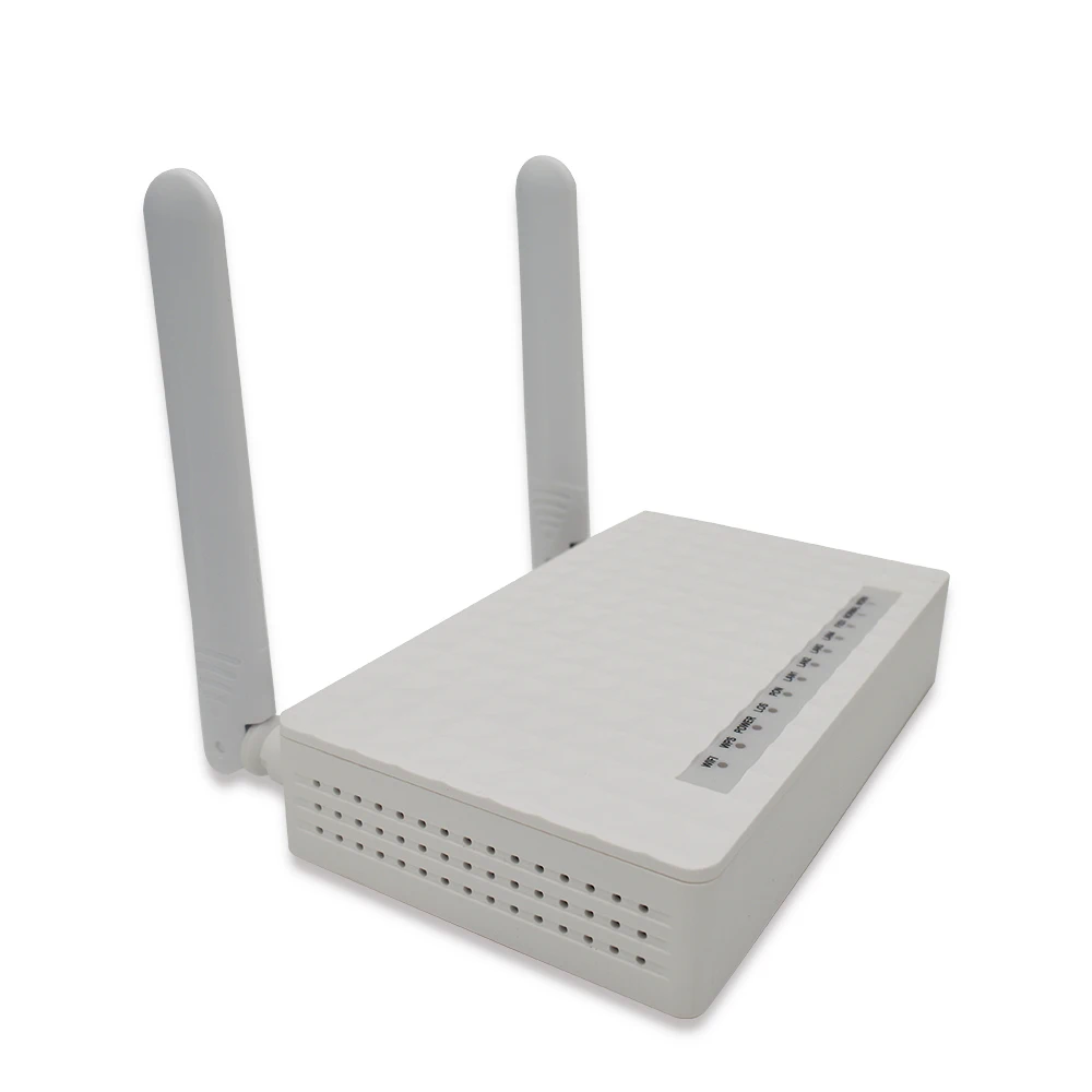 Epon Onu ONT 1GE + 3FE Wifi Catv 1 телефон для двойной антенны Olt (без поста)|Оптоволоконное
