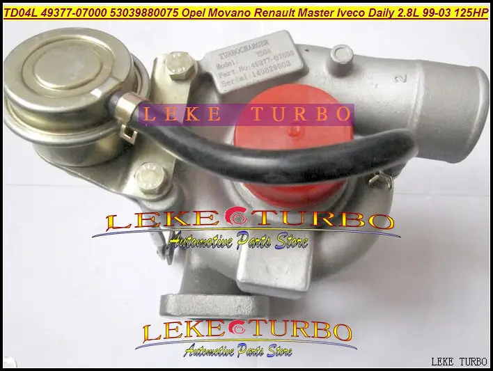 TD04L 49377 07000 53039880075 53039880034 53039700034 турбо для IVECO ежедневно OPEL Movano Master 99 454126 S. 8140 43 2.8L|turbo