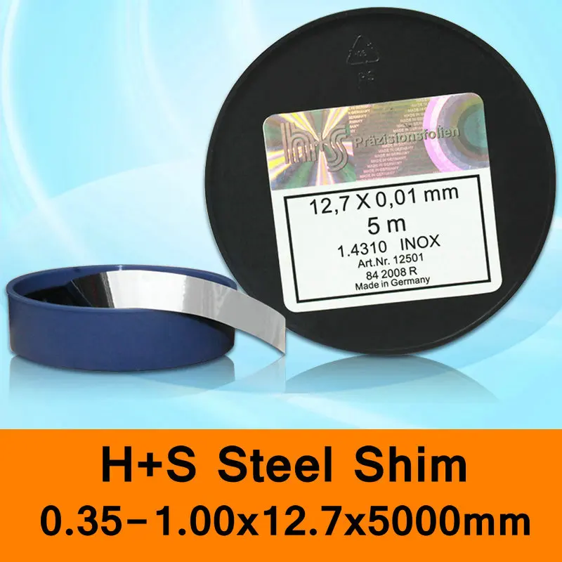 H + S Нержавеющая сталь Shim DIN 1 4310 INOX HS пресс форма точный проставочный наполнитель