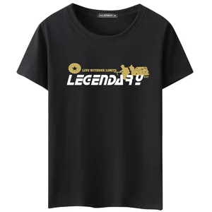 Футболка мужская повседневная с коротким рукавом, хлопок, круглым вырезом, принт надписи, модная забавная рубашка в стиле Fortnight на лето