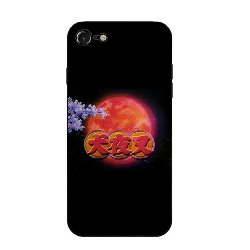 Inuyasha Аниме Мода жесткий и прозрачный чехол для телефона iphone 6 6s 7 8 плюс X10 5 5S 5C 4 4S |