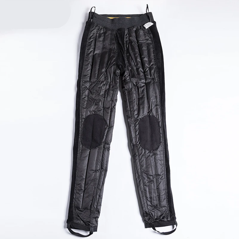 2018 зимние женские спортивные пуховые брюки верхняя одежда с высокой талией