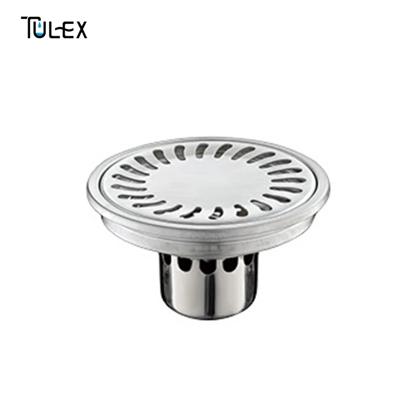 TULEX нержавеющая сталь Круглый анти запах слив для пола ванная комната невидимый