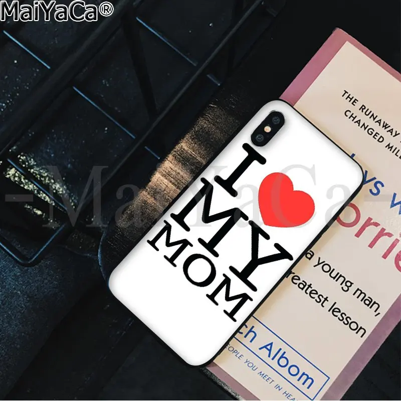A2 MaiYaCa лучший мама День Новинка чехол для телефона Fundas чехол для Apple iPhone 8 7 6 6S Plus X XS MAX 5 5S SE XR чехол - Цвет: A2
