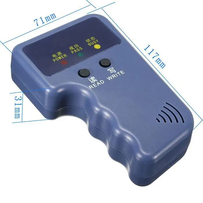 Ручной 125 кГц RFID ID карты копиры писатель Дубликатор duplo и EM4305 ID брелков теги Дубликатор duplo и