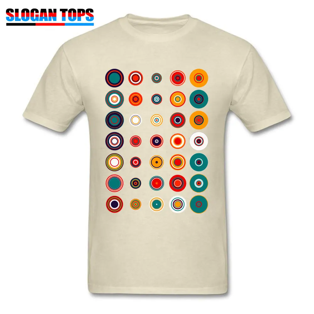 Мужская футболка с геометрическим рисунком вырезом лодочкой летняя и осенняя