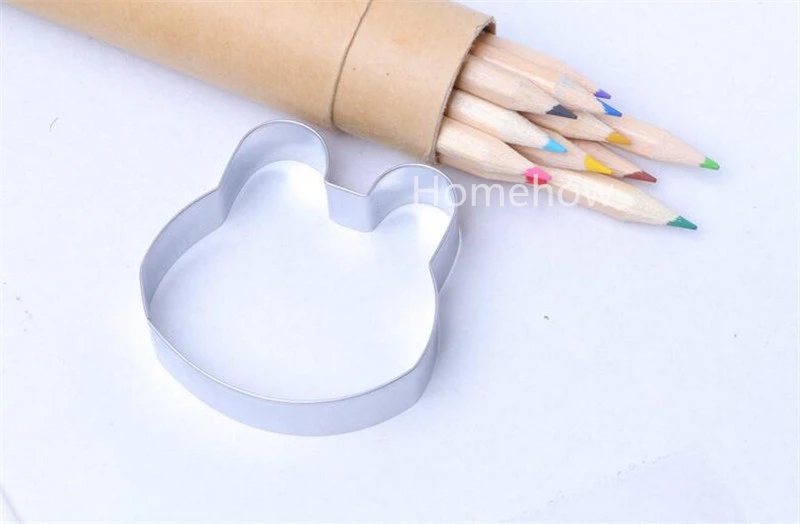 1PC/Lot Cute Frog Biscuit Cookie Cutter Animal Series Stainless Steel Metal For Dough Fondant Fruit Deco | Дом и сад