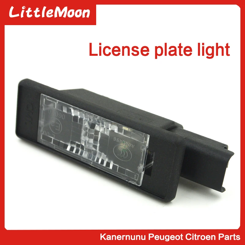 Littlemoon сзади Подсветка регистрационного номера для peugeot 307 308 408 508 3008 4008 5008 для Citroen C-quatre C-triomphe
