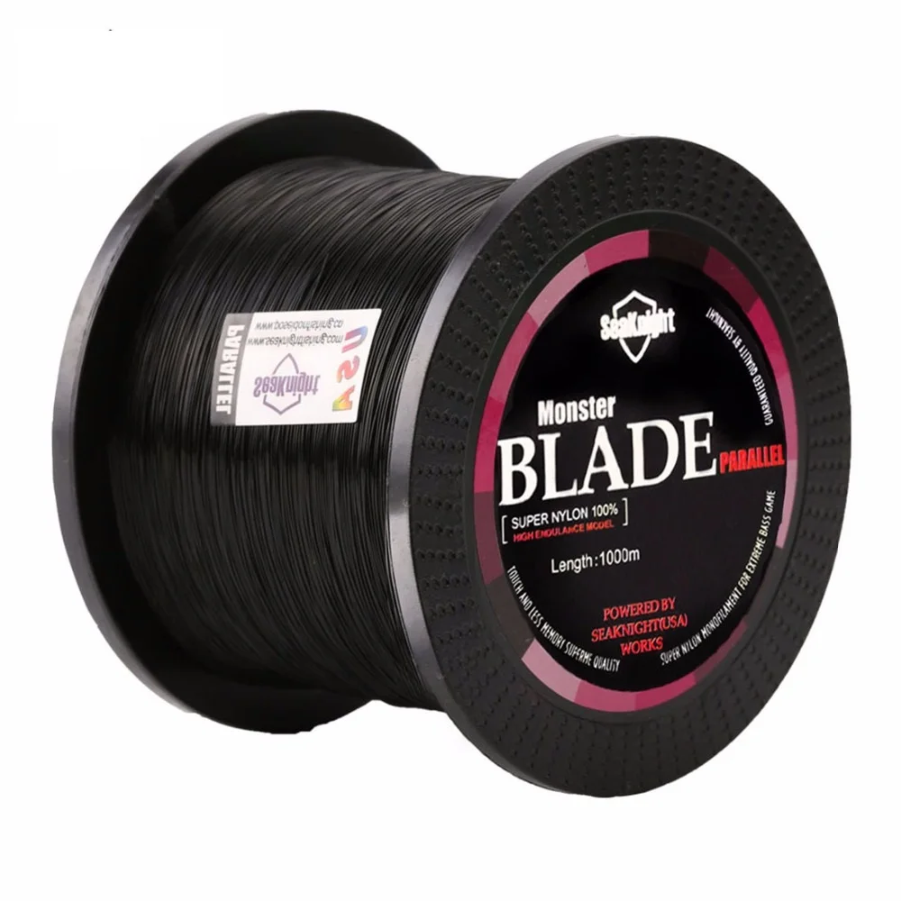 Super BLADE 1000M Nylon Fishing Line  Mono Nylon Line 2-35LB Saltwater/Freshwater Monofilament Japan Material Super Fish Line