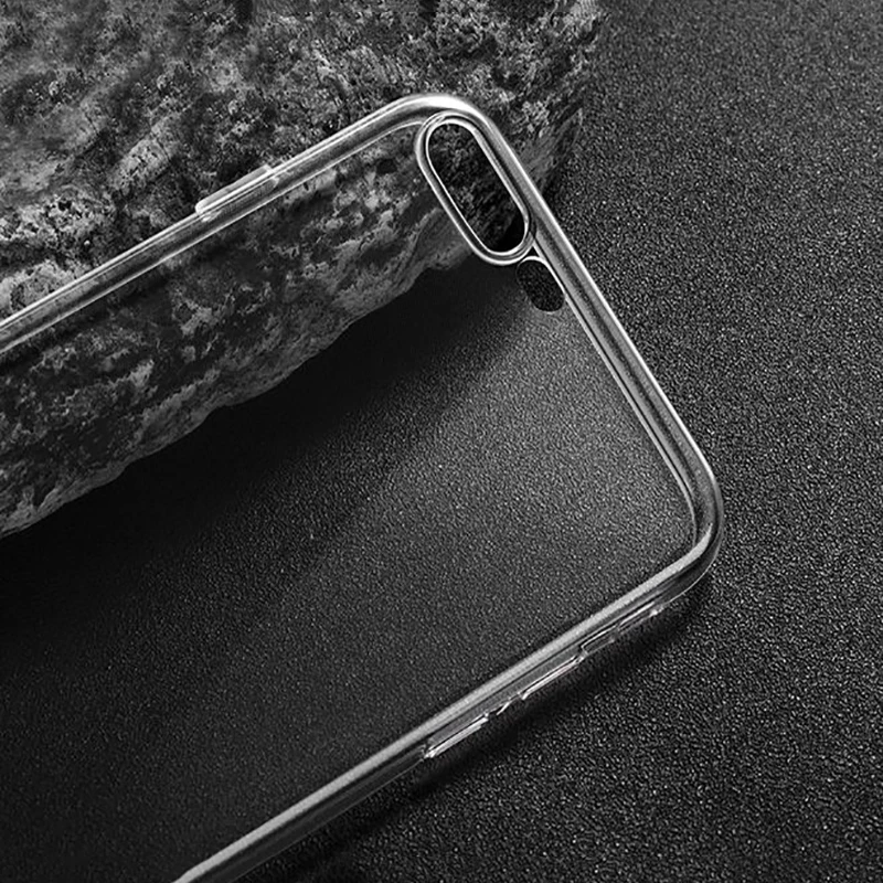Одежда высшего качества прозрачный мягкий чехол для Apple IPhone X 10 десять 8 4S 5 5S 5C SE 6 S 7