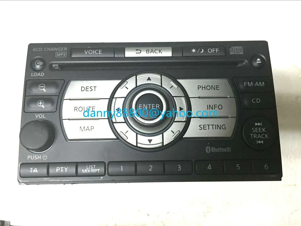 Новая Автомагнитола Ni $ an 28185 JG41A устройство для смены компакт дисков MP3 Bluetooth радио