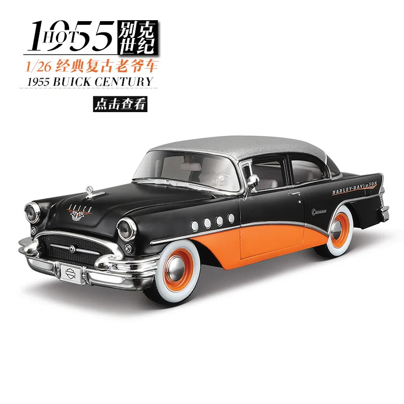 Модель автомобиля Maisto 1:24 литая металлическая игрушка для Buick 1955 век Outlaw