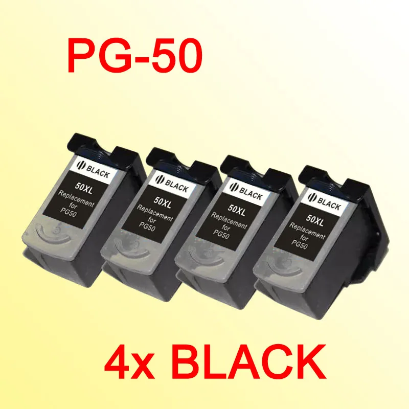Картриджи с черными чернилами для принтера canon pg50 pg-50 pg 50 MP170 MP150 MP450 MP460 MP160 MP180 ip2200 4